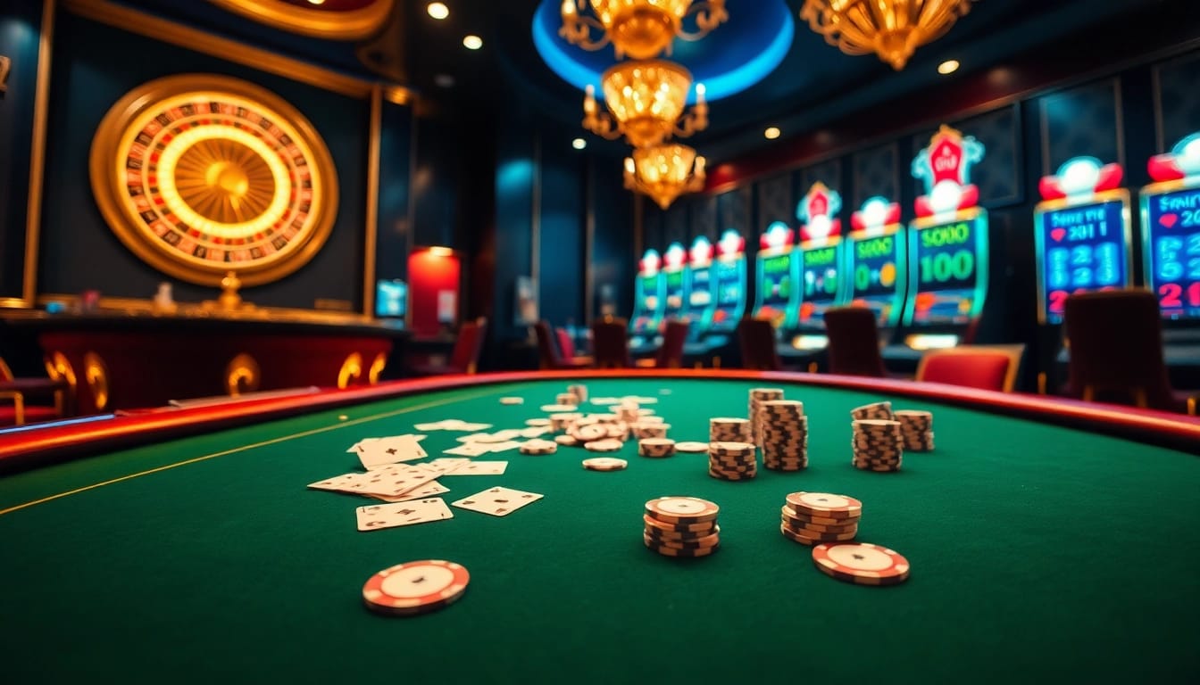 Experience the thrill of winning big at nk88.com with captivating casino elements.