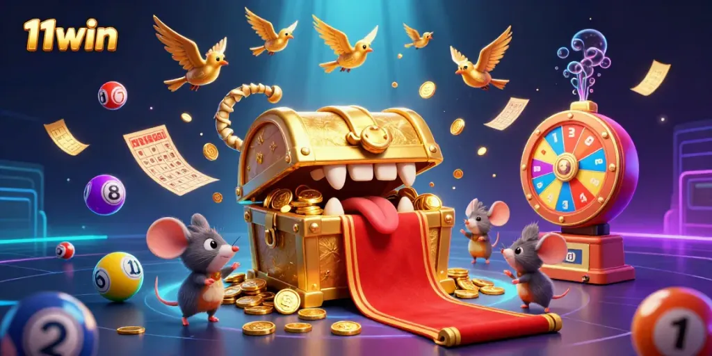Gamblers discover 11win's colorful lottery experience through vibrant balls and prize wheels, enhancing their chances.