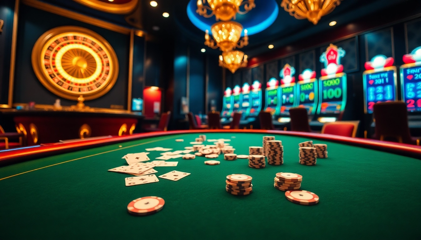 Experience the thrill of winning big at nk88.com with captivating casino elements.