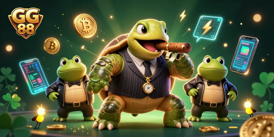 Engage with GG 88's vibrant casino atmosphere filled with crypto and exciting characters.