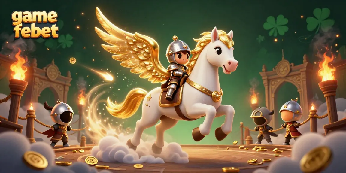 Engage with game febet through an epic adventure of thrilling visuals and vibrant action in a 3D fantasy setting.