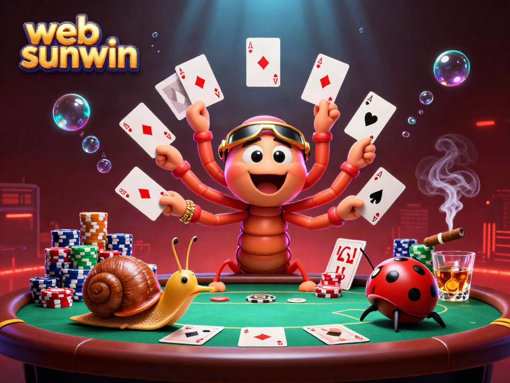 Engage with web sunwin's thrilling casino experience featuring delightful characters in action.