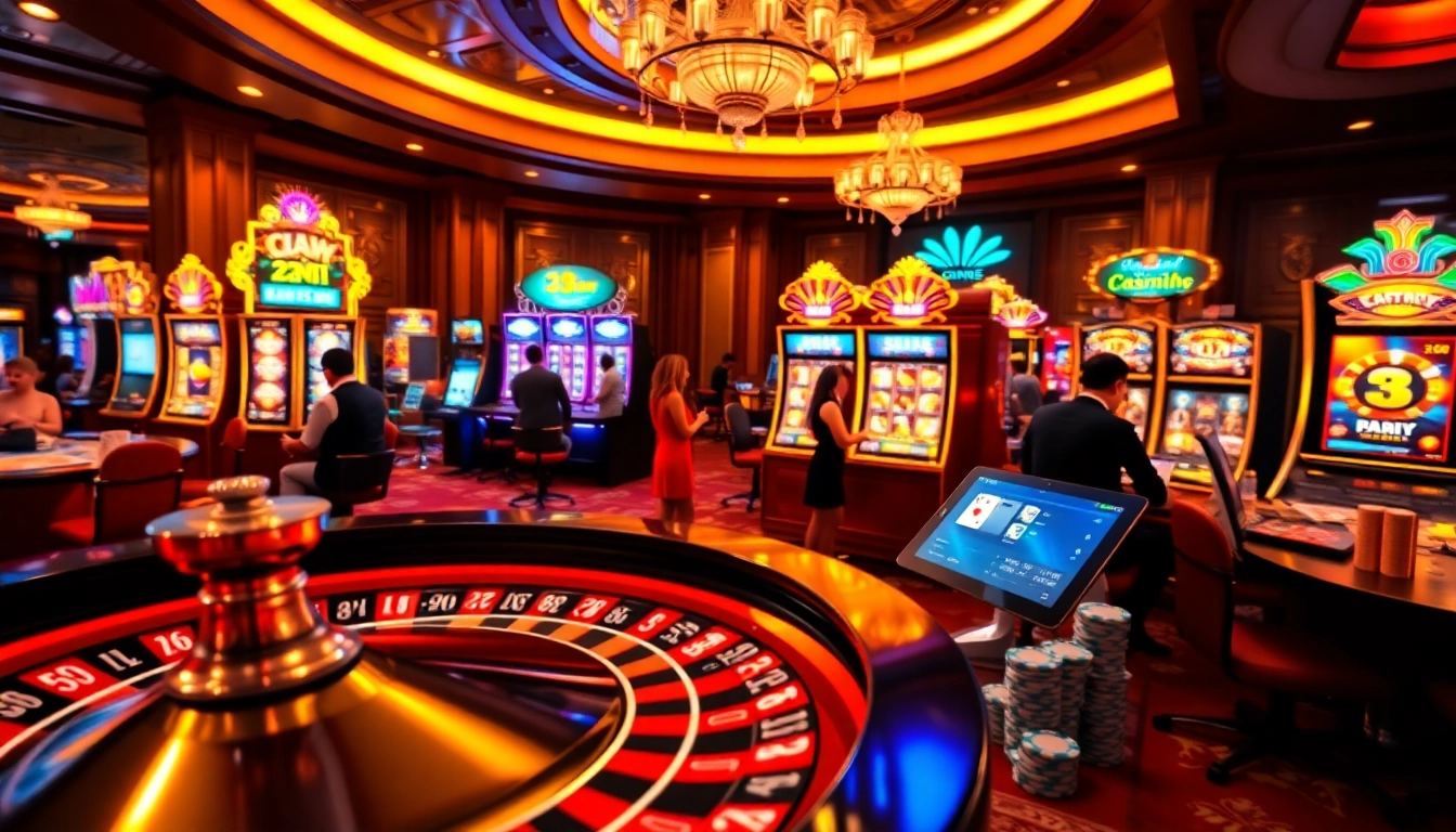 Experience high-stakes gambling action at 23win with vibrant slots and roulette.