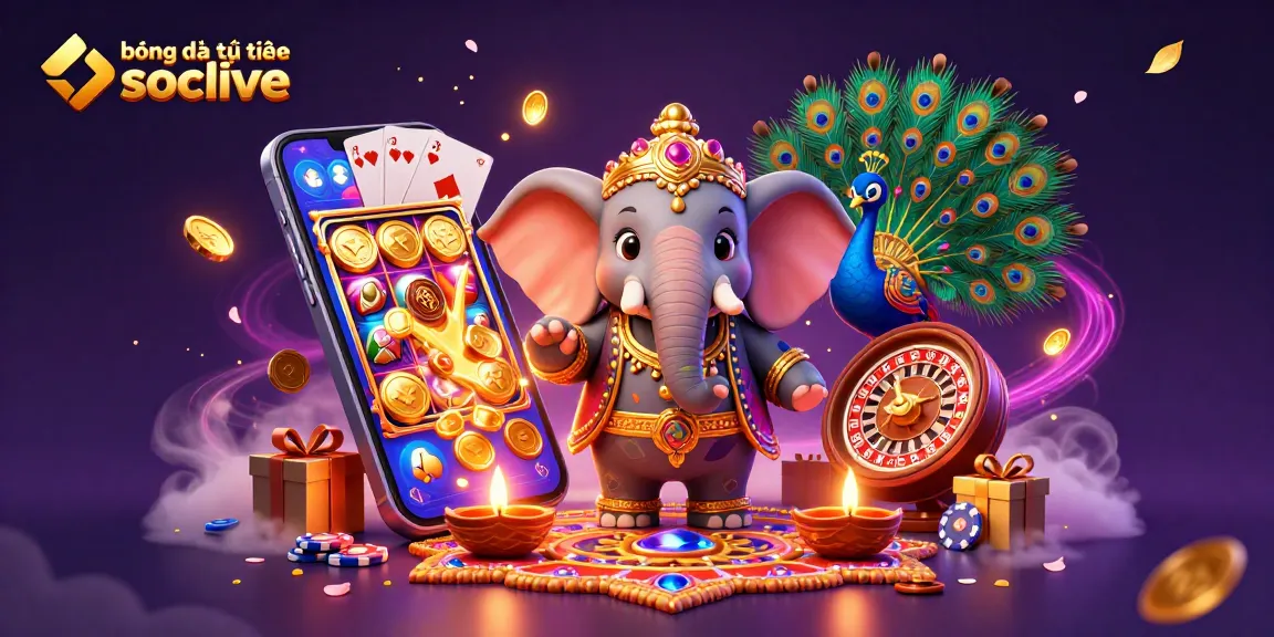 Experience bóng đá trực tuyến socolive with an immersive 3D casino atmosphere showcasing vibrant slot games.