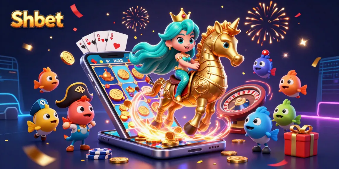 Experience thrilling wins with Shbet in an immersive underwater casino adventure featuring a mermaid and colorful fish.