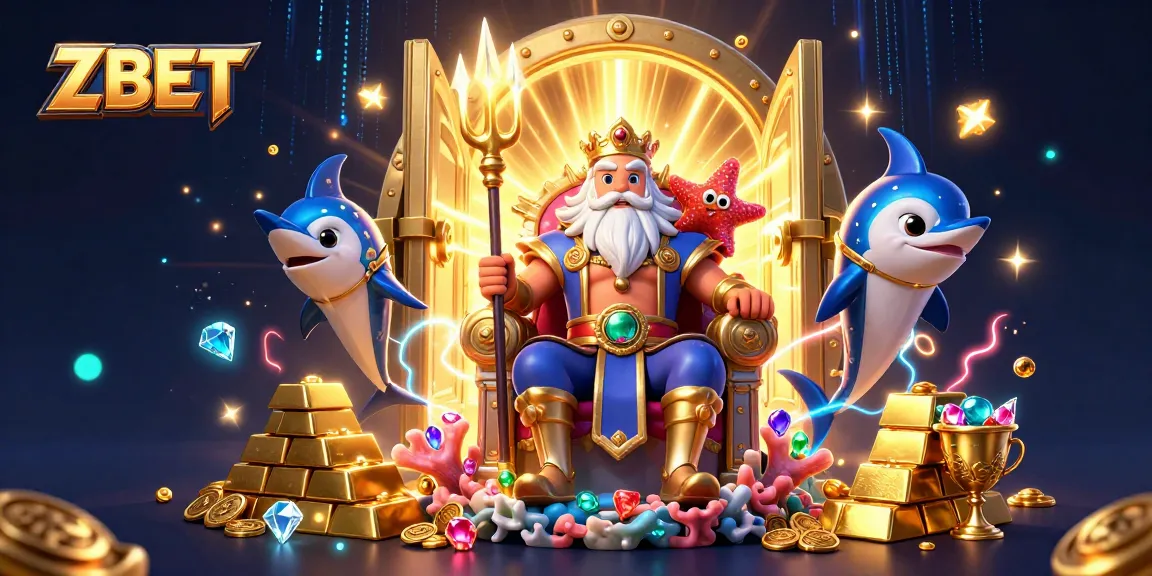 ZBET players immerse in an exciting 3D casino world filled with treasure and gems